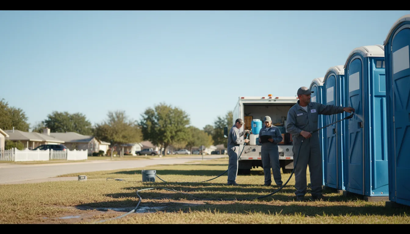 Long-Term Portable Toilet Rental in Saint Johns, MI near me